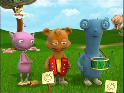 BabyTV Cuddlies Yum Yum's garden english