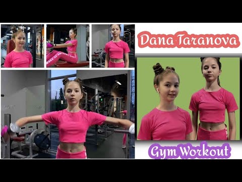 Back & Shoulder Workout | Dana Taranova | Ukranian Beautiful Girl | Gym Motivation