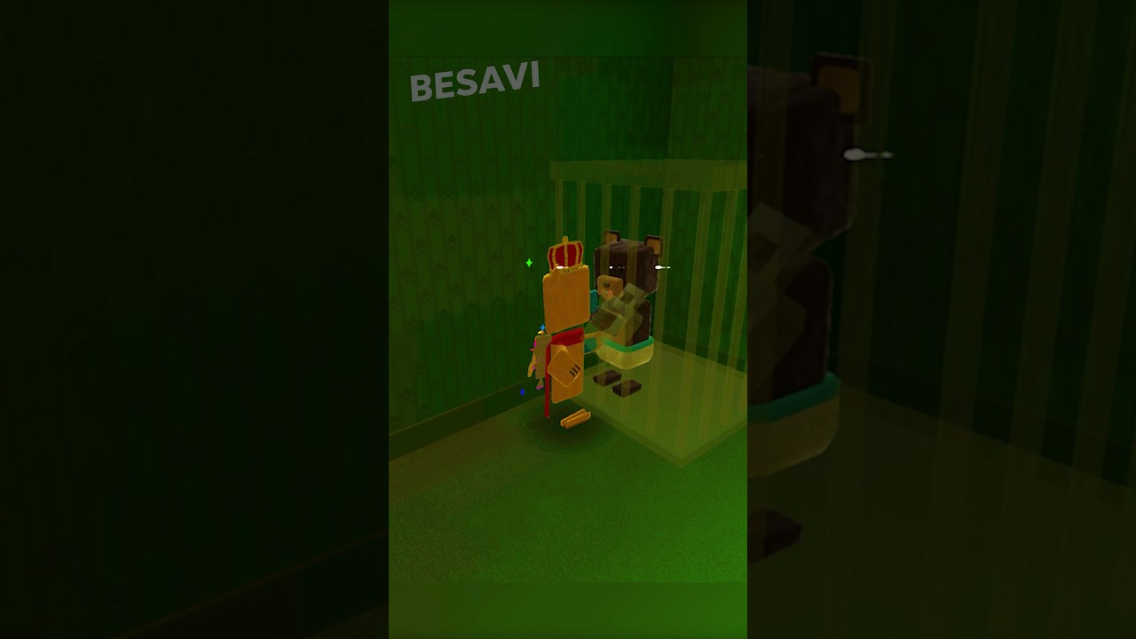 Backrooms Cage Super Bear Adventure #superbearadventure