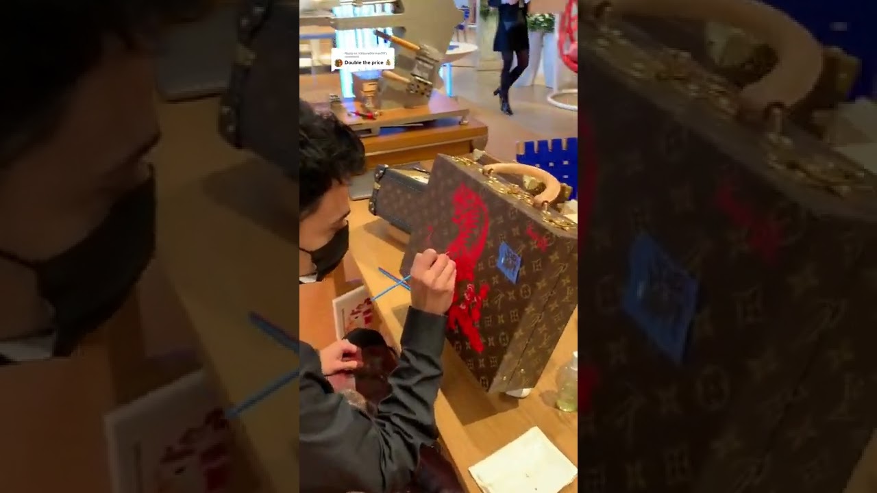 Bag Customization Tiktok louisvuittonartist