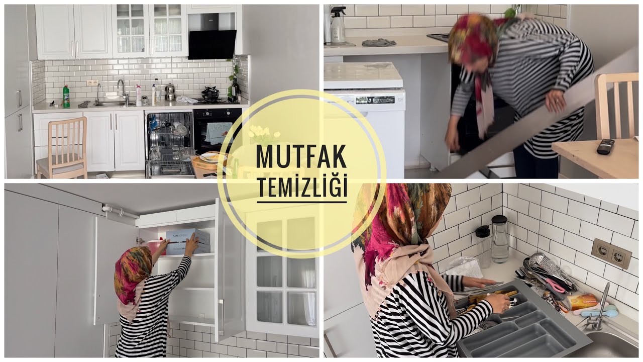 BAHAR 💐 BAYRAM 🍭 TEMİZLİĞİ 🧼 DETAYLI MUTFAK DÜZENİ 🥄 TEMİZLİK BENİM İŞİM 👌🏻