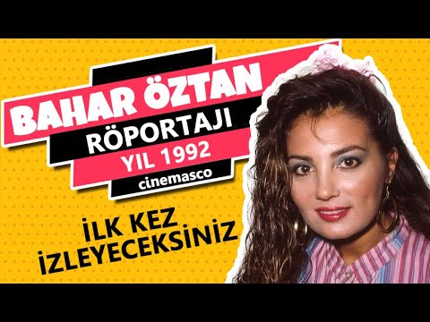 Bahar Öztan Röportajı