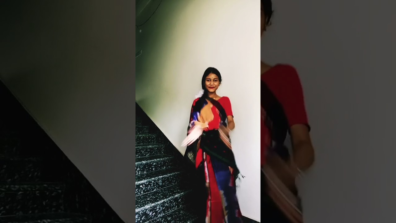 Baharla ha madhumas with saree ❤️♥️ #soumi #youtudeshorts #viral #tranding