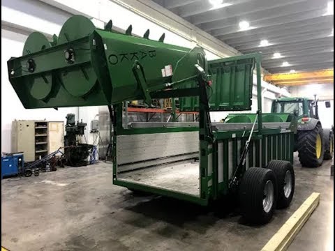 Bakko True Spread Manure Spreader