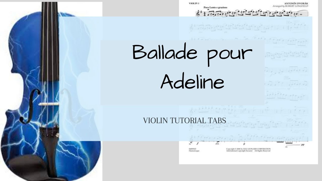 Ballade pour Adeline