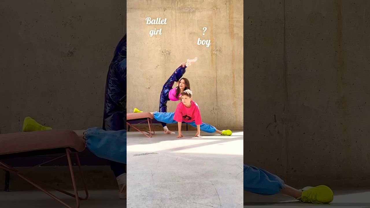 Ballet or Parkour? ✨ #splitchallenge