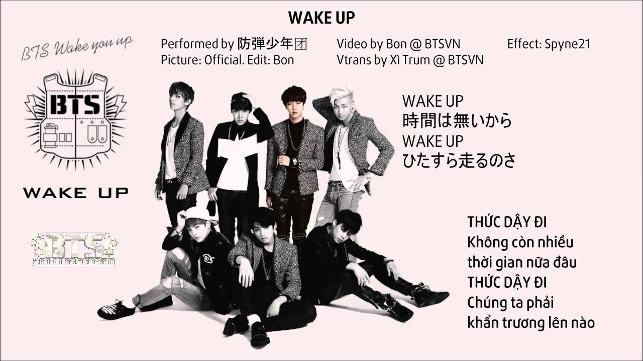 [BangTanSodamn][Vietsub] WAKE UP - BTS