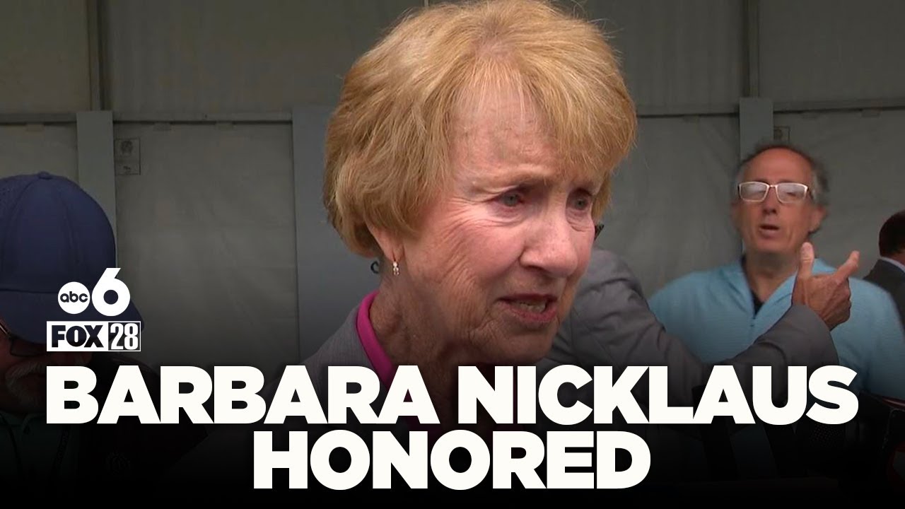 Barbara Nicklaus honored at Memorial as Jack shares emotional tribute to beloved wife