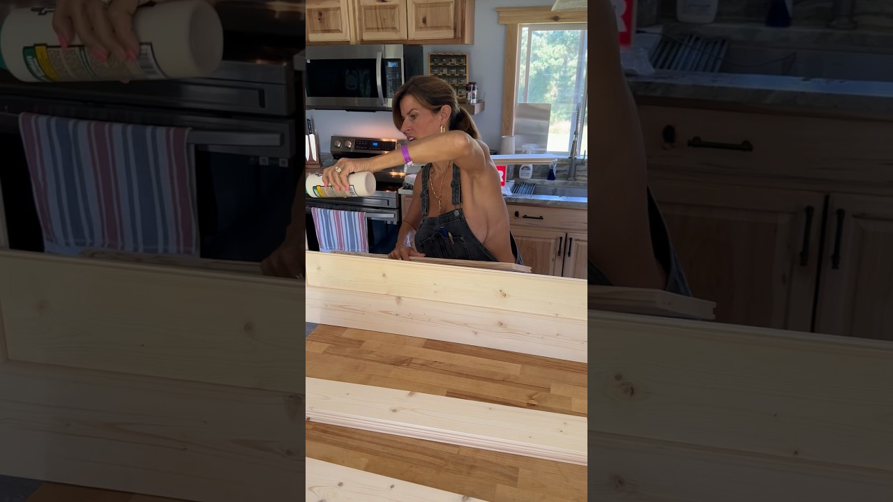 Barn Door assembly 🛠️ “Make it with Mary Construction” #themaryburke #diy #barndoor