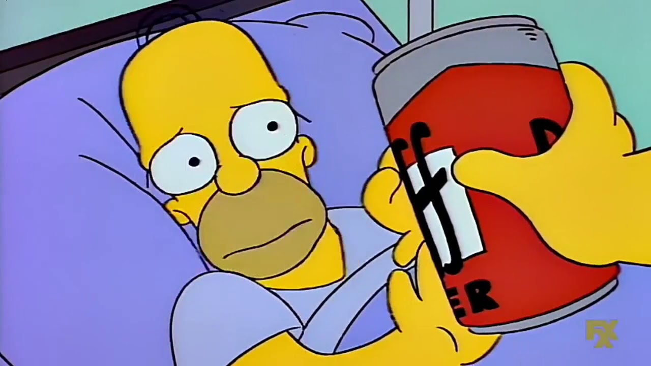 Barney ahoga a Homero