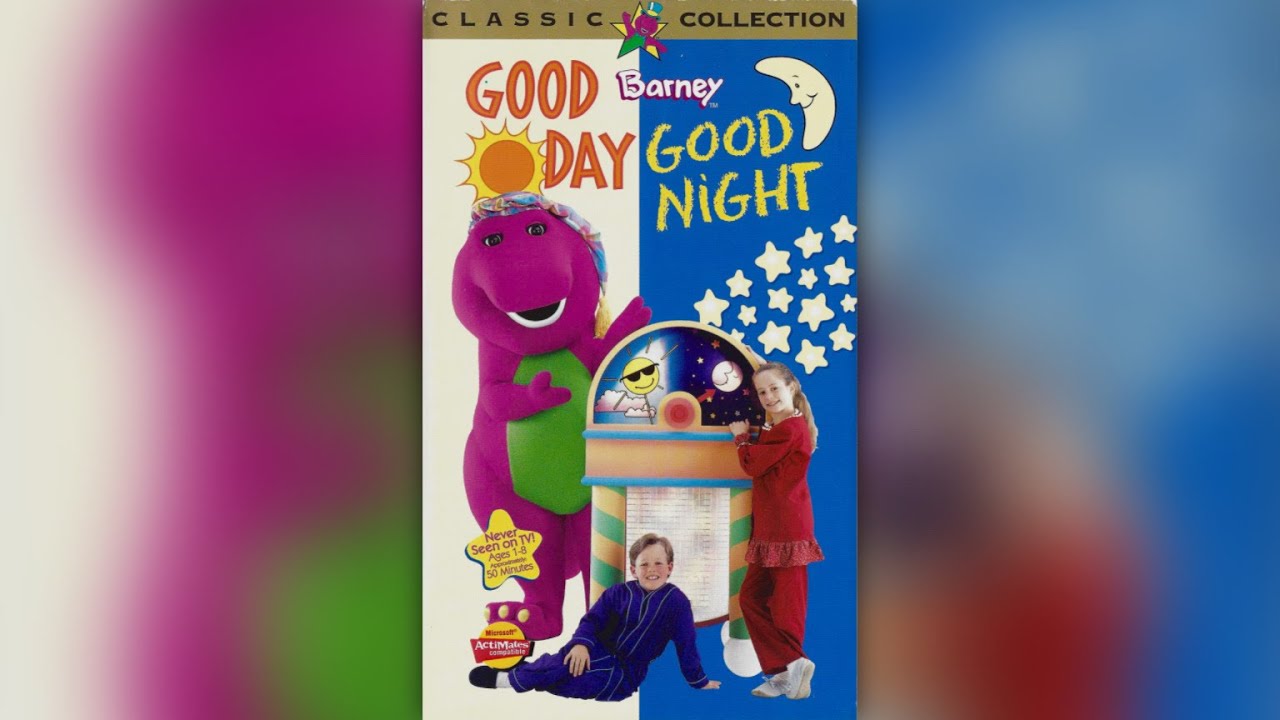 Barney's Good Day Good Night [1997] - 1997 VHS Release