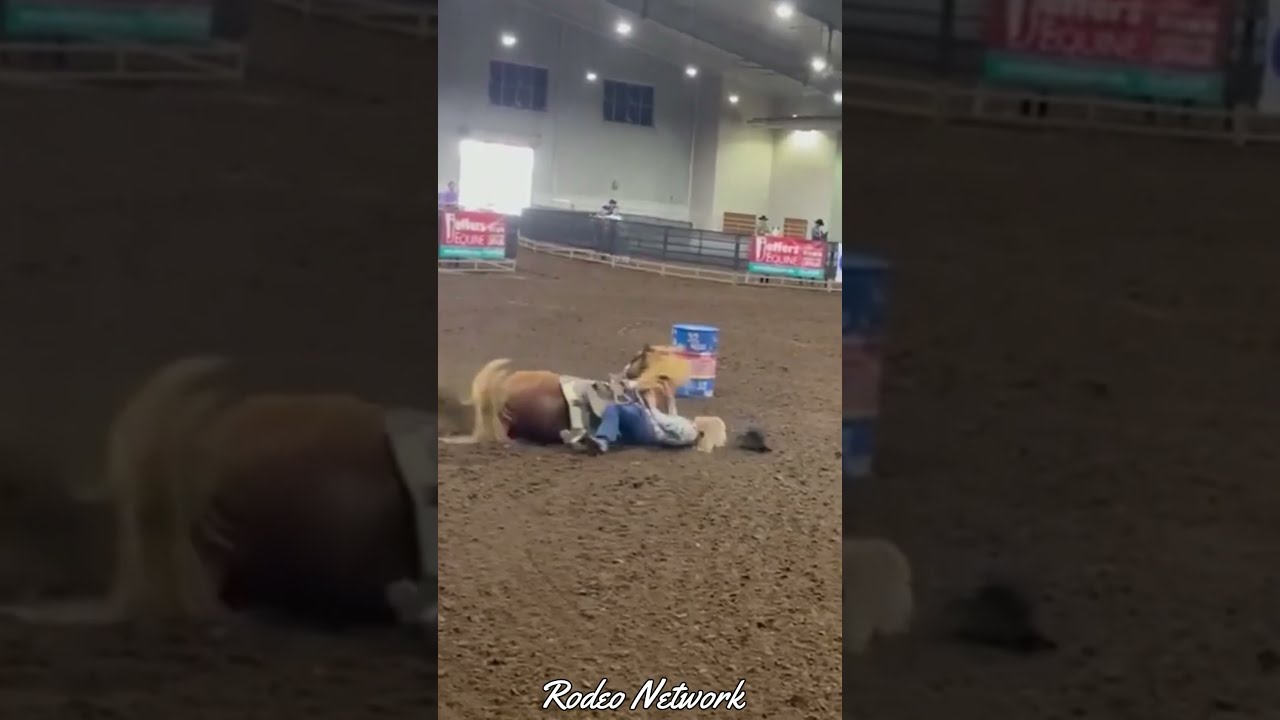 barrel racing accidents 😰