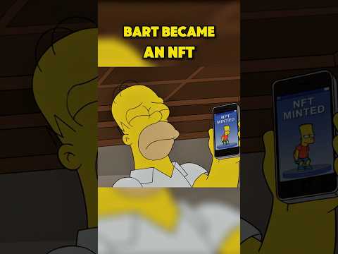 Bart Became An NFT