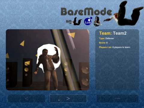 BaseMode beta#3 intro + improved team selector