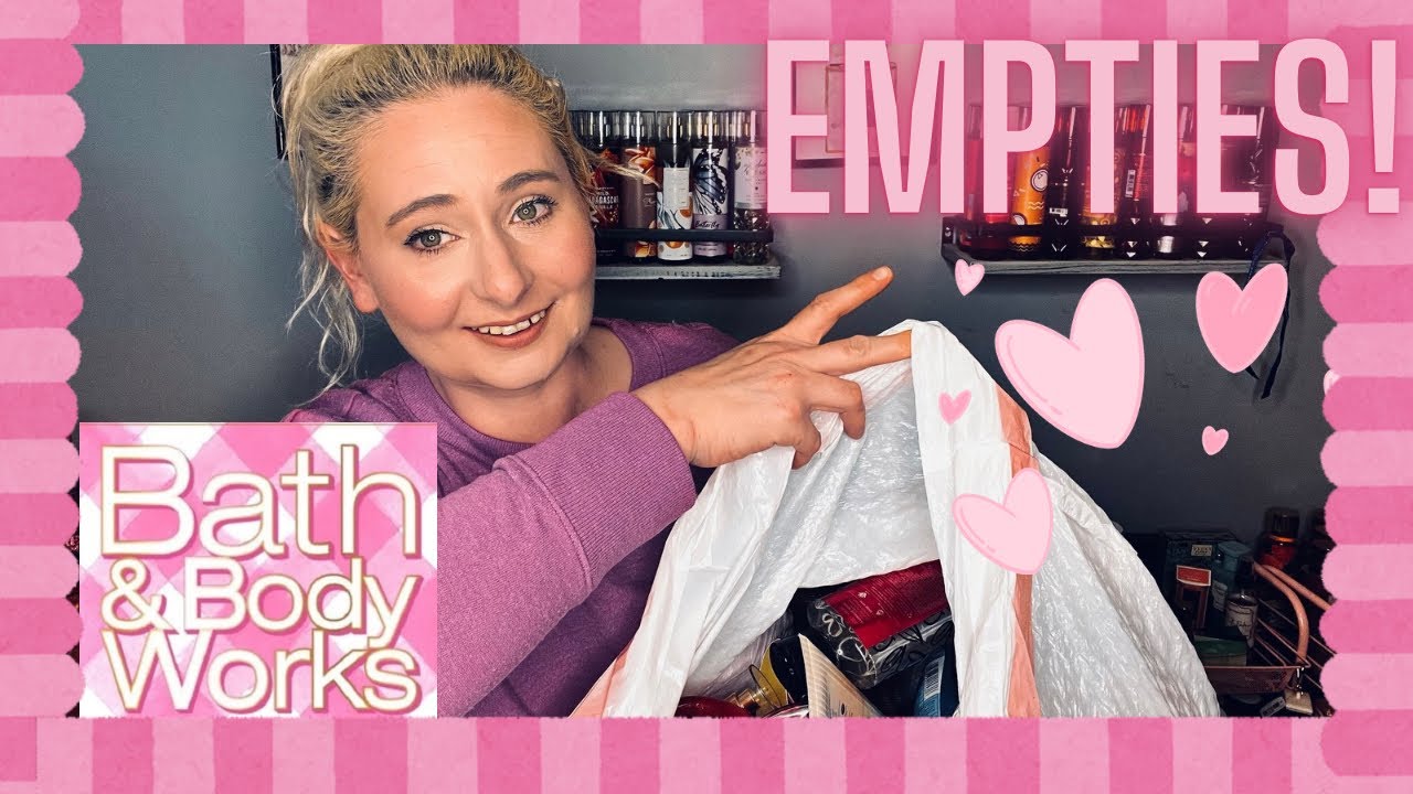 BATH & BODY WORKS EMPTIES! MARCH - MAY | MISTS, LOTIONS, WASHES, CANDLES, WALLFLOWERS & MORE!!