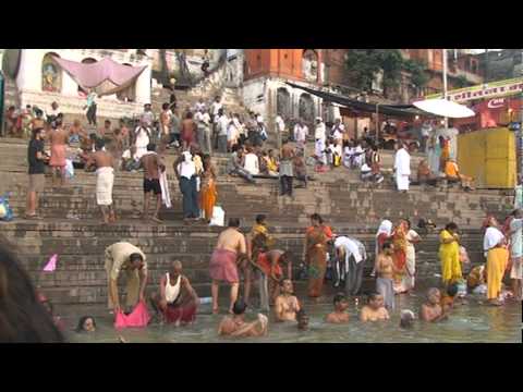 Bathing in the Ganges - Varanasi, India