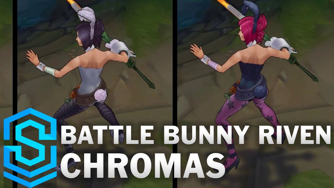 Battle Bunny Riven Chroma Skins