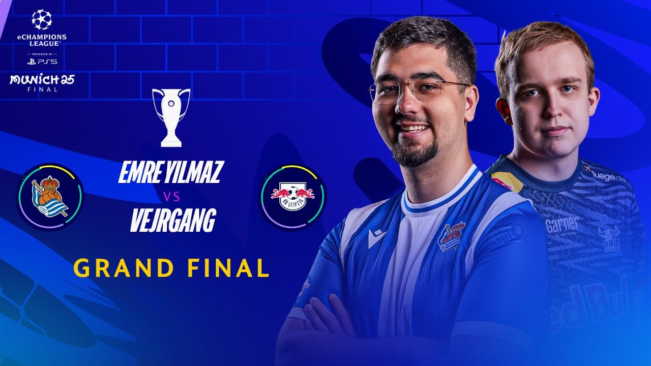 Battle for European Glory | Emre Yilmaz v Vejrgang | eChampions League 2025 Grand Final | Full Match
