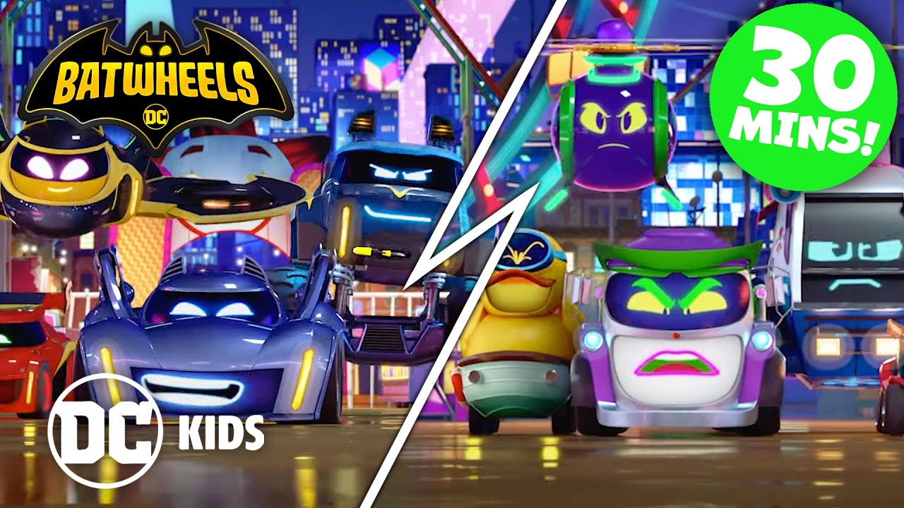 Batwheels | Heroes vs Villains! | @dckids