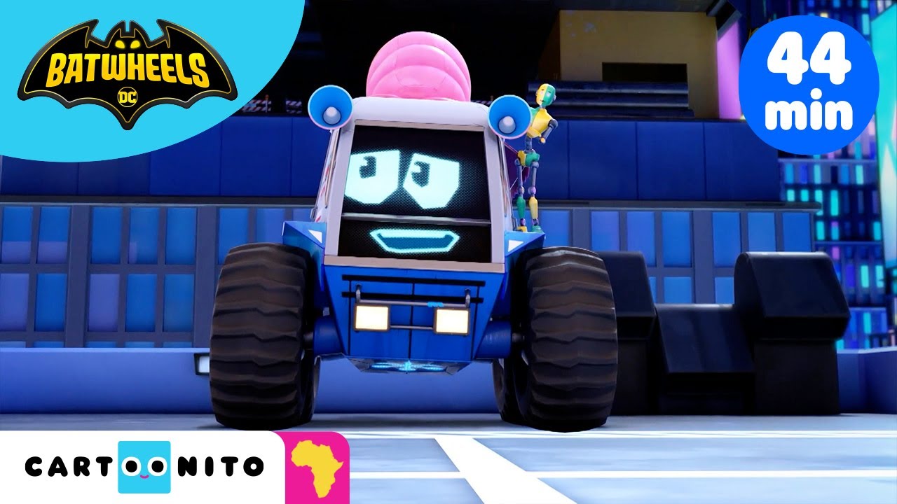 Batwheels Compilation | Bathweels VS Legion of Zoom | Cartoonito Africa | Funny Cartoons for Kids