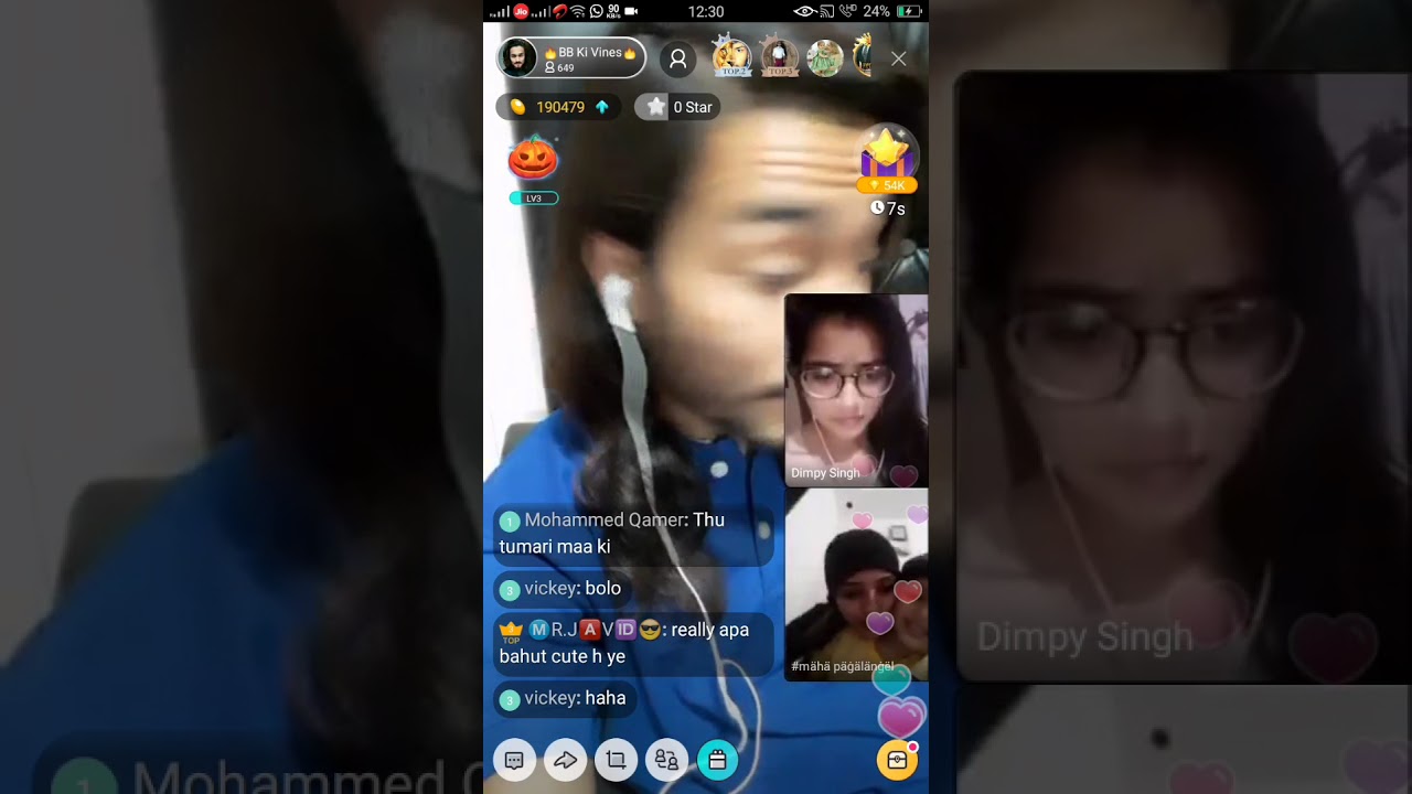 BB  Ki Vines Bigo Live