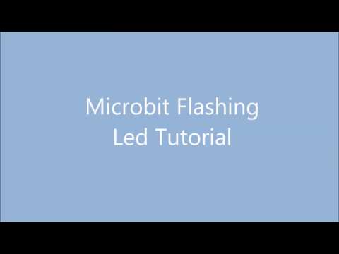 BBC Micro-bit beginner's GPIO Flashing LED Tutorial