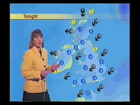 BBC2 Weatherview & Closedown - 1997
