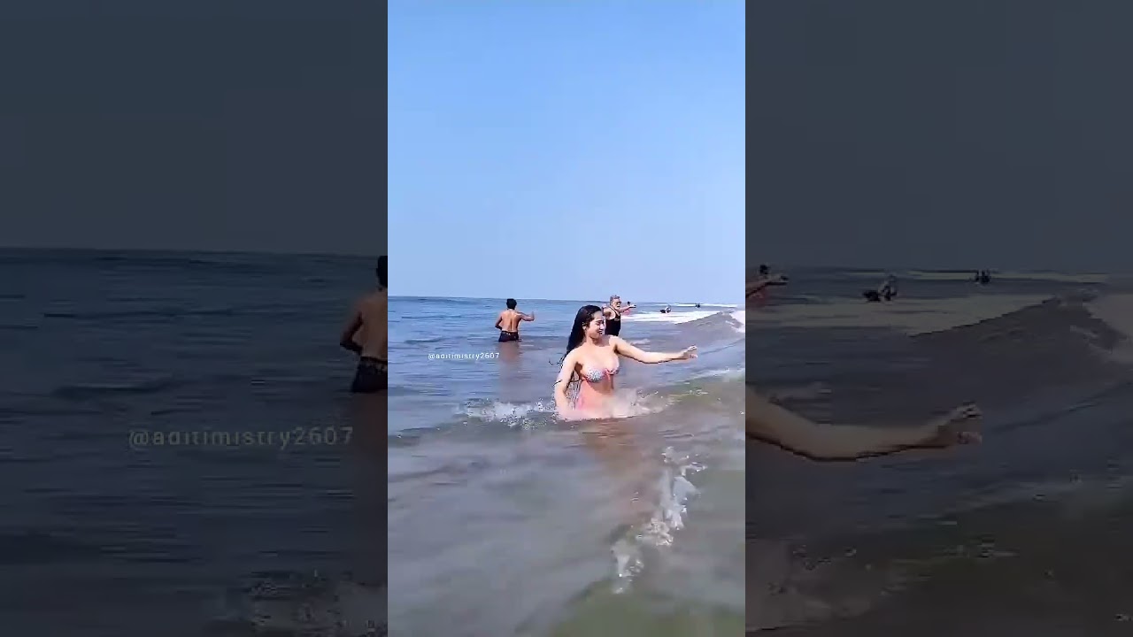 Beach🏖🍑| Aditi Mistry | Aditi mistry hot reels video | Aditi mistry hot reels #shorts
