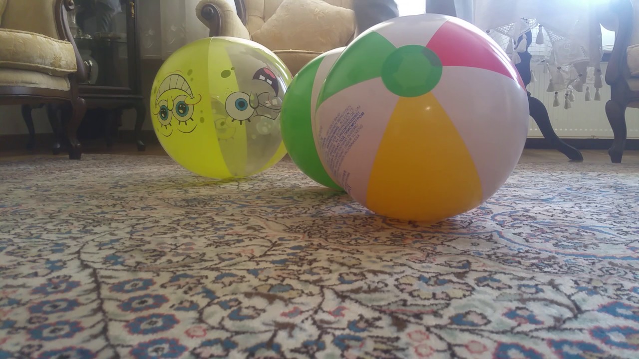 Beach ball stomp