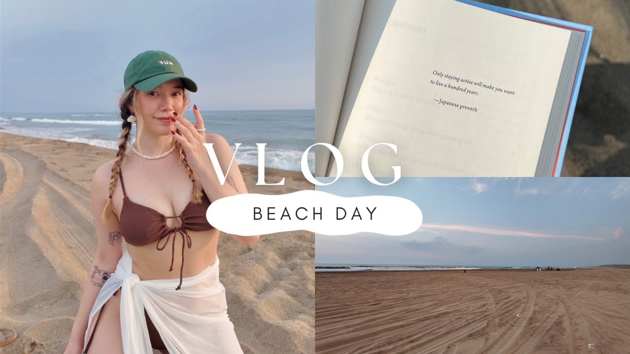 beach day vlog🏝️🐚🥥🤍 | 📍japonya