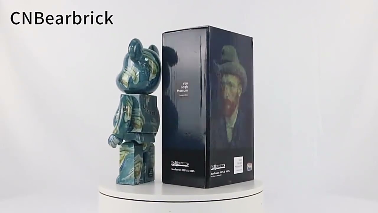bearbrick暴力熊積木熊裝飾擺件潮流玩具模型手辦盲盒生日禮物