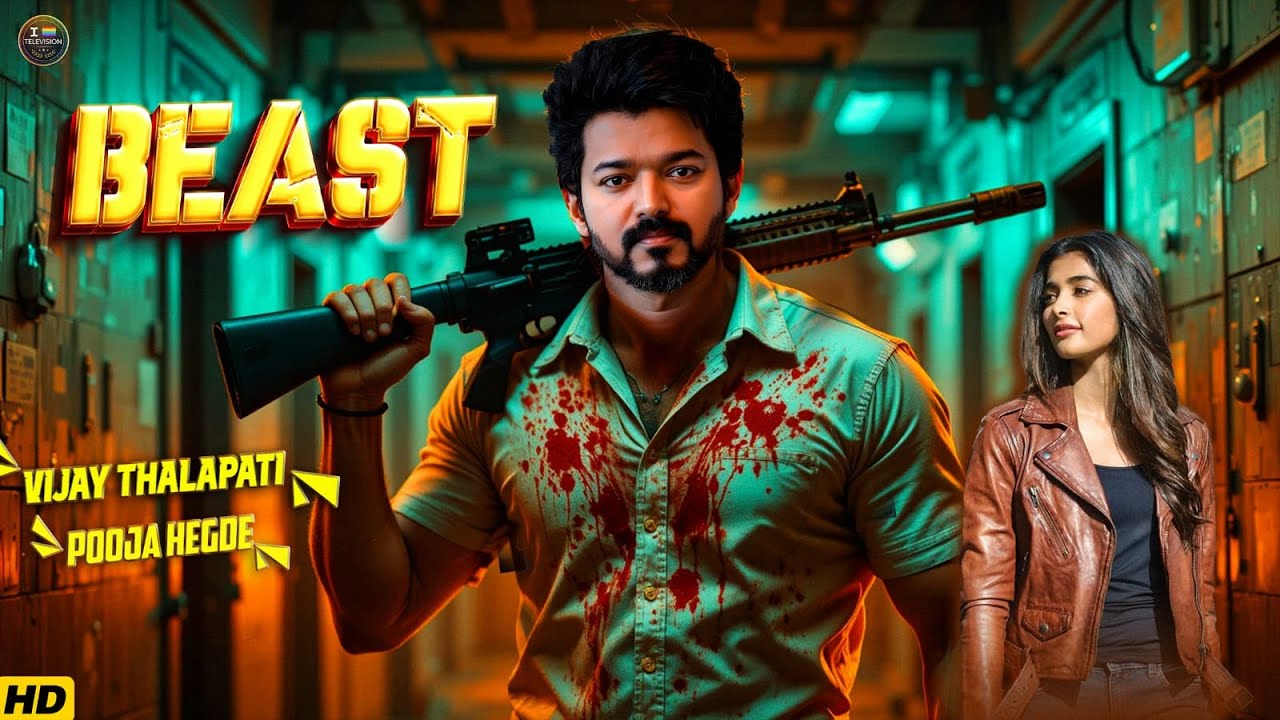BEAST Full Movie Hindi Dubbed | Thalapathy Vijay, Pooja Hegde | New South Indian Full Movies 2025