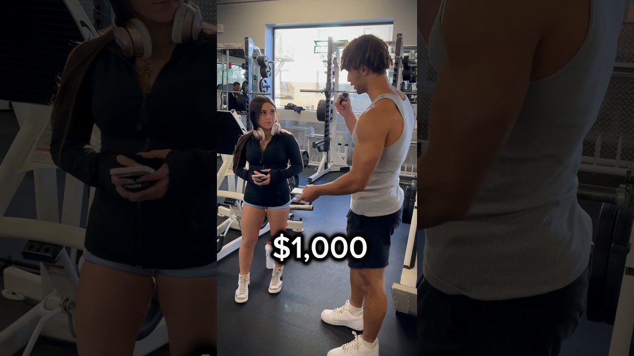 Beat Me At Any Lift To Win $1,000💪🏽‼️#challenge #gym #crush