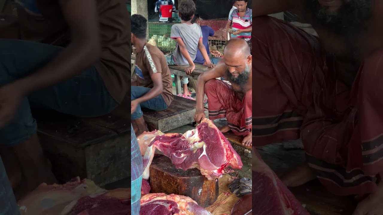 Beautiful caw meat 🍖 cutting in skills #meatbd #reels #shorts #meat #food #foryou