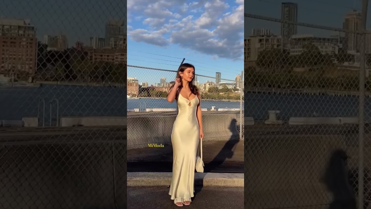 Beautiful model with Stunning dress for this weekend #fashion #beautiful