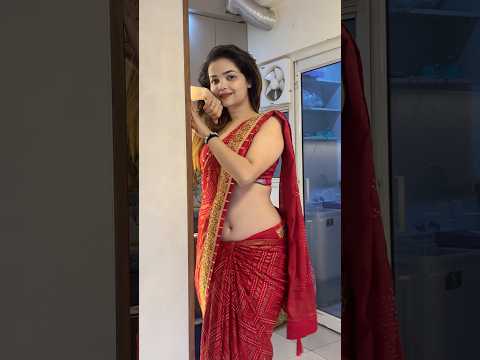 Beautiful saree draping ♥️✨ comment for saree link♥️ #subscribe #sareesdraping #youtubeshorts