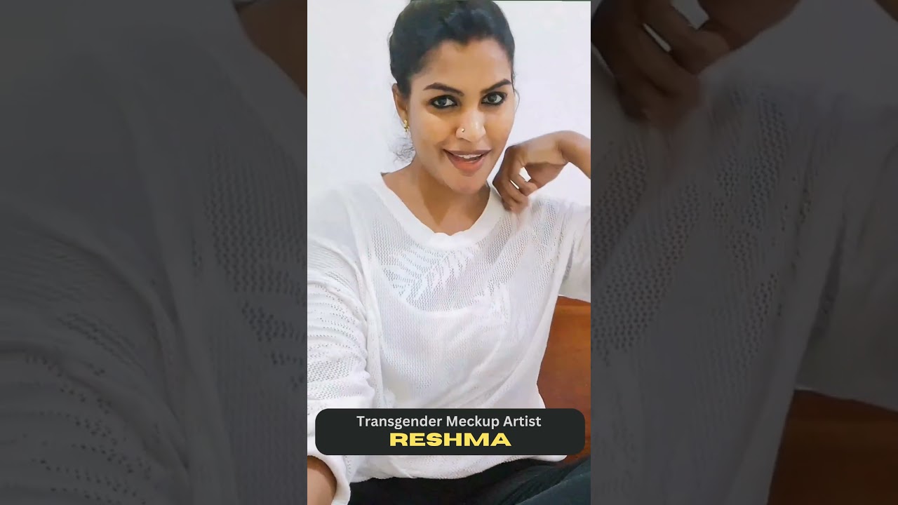 Beautiful Transgender Makeup Artist - Reshma #lgbt #transgender #tg