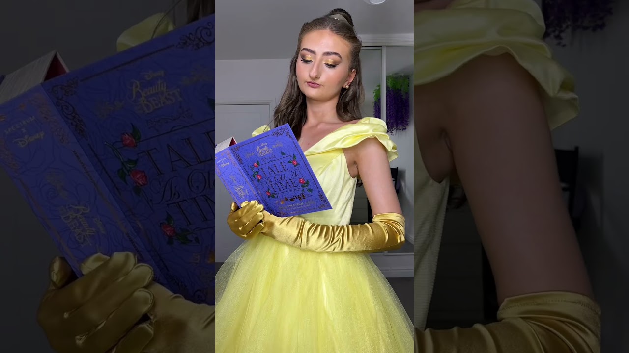 Beauty & the Beast Brushes Book & Disney Princess Cosplay #beautyandthebeast