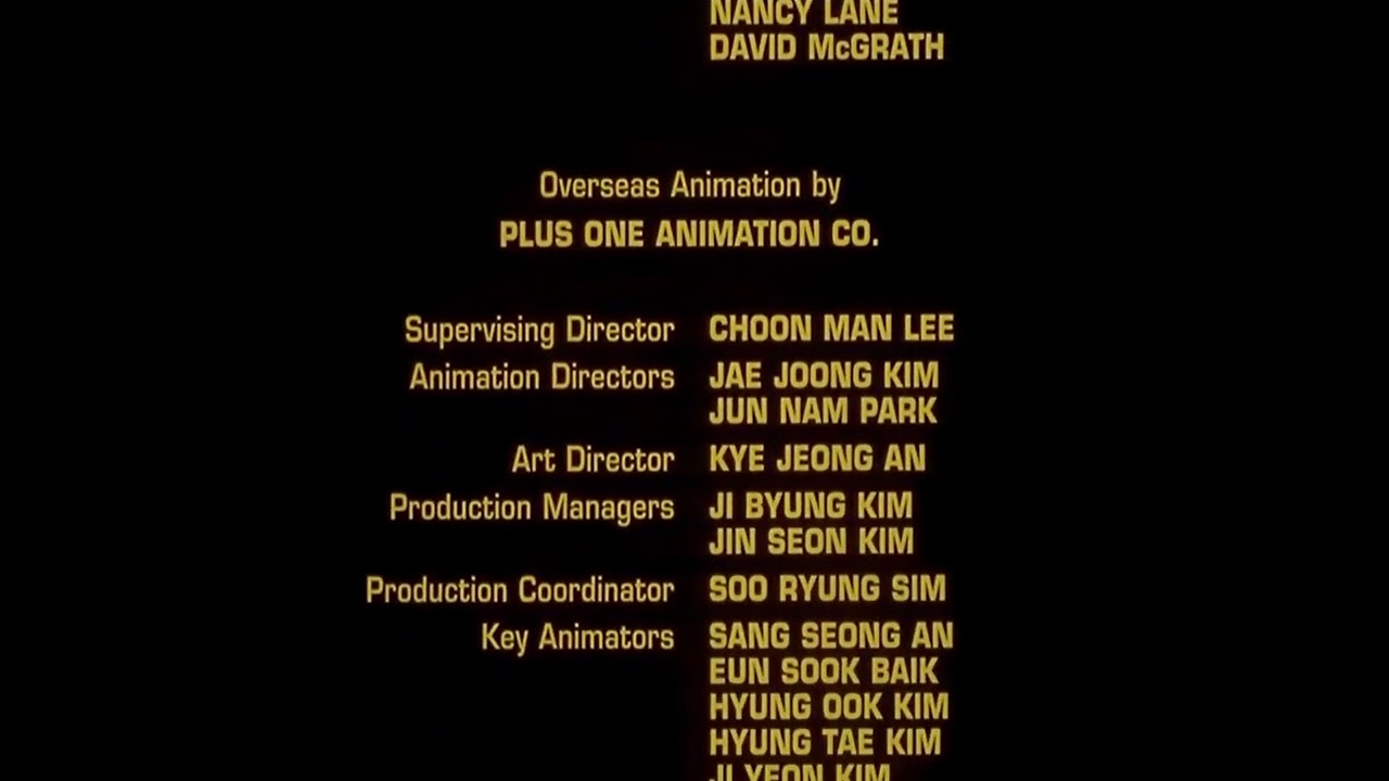 Beavis and Butt-Head Do America (1996) end credits