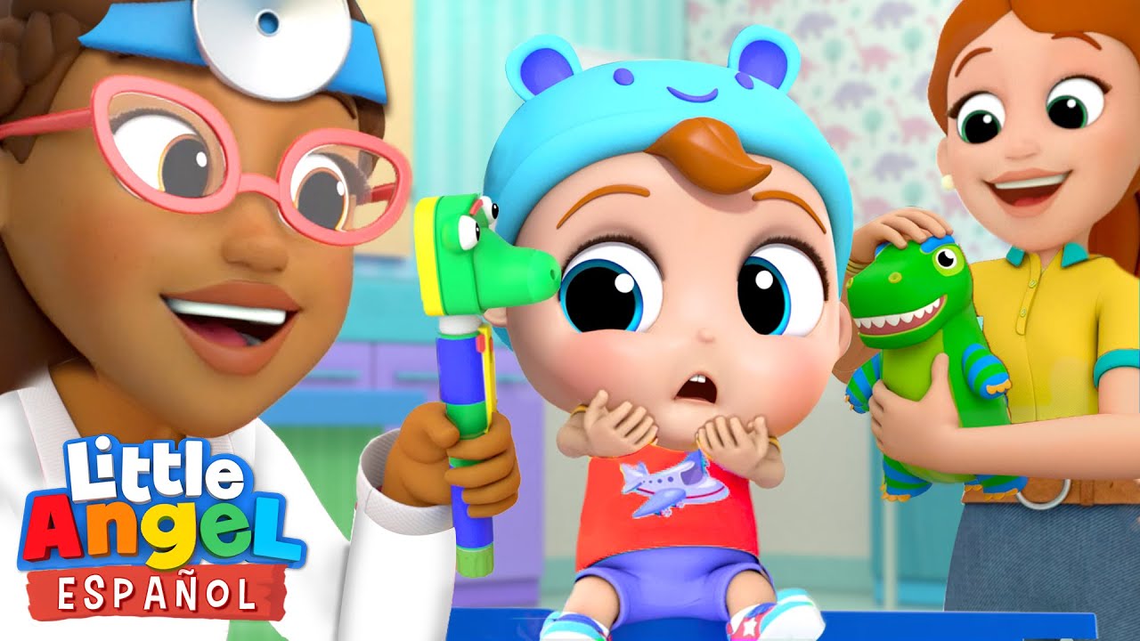 Bebé Juan el Doctor te va a Revisar | Little Angel en Español | Canciones Infantiles