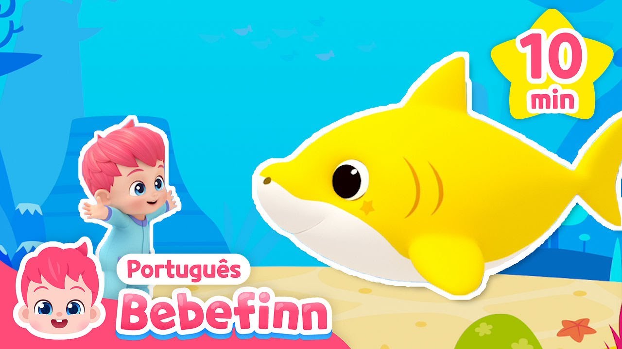 Bebê Tubarão em Português e Inglês | + Completo | Bebefinn em Português - Canções Infantis