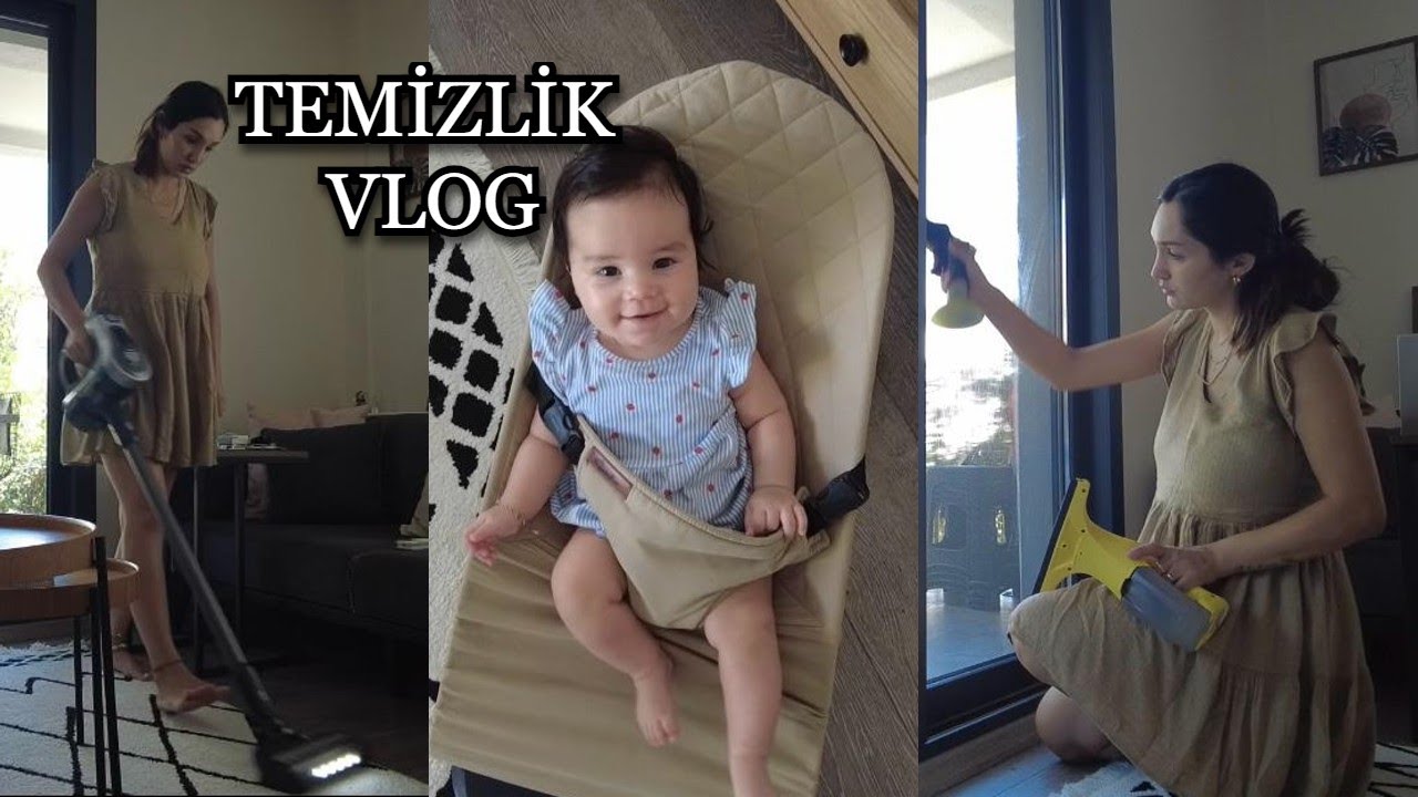 BEBEKLİ EVDE TEMİZLİK VLOG