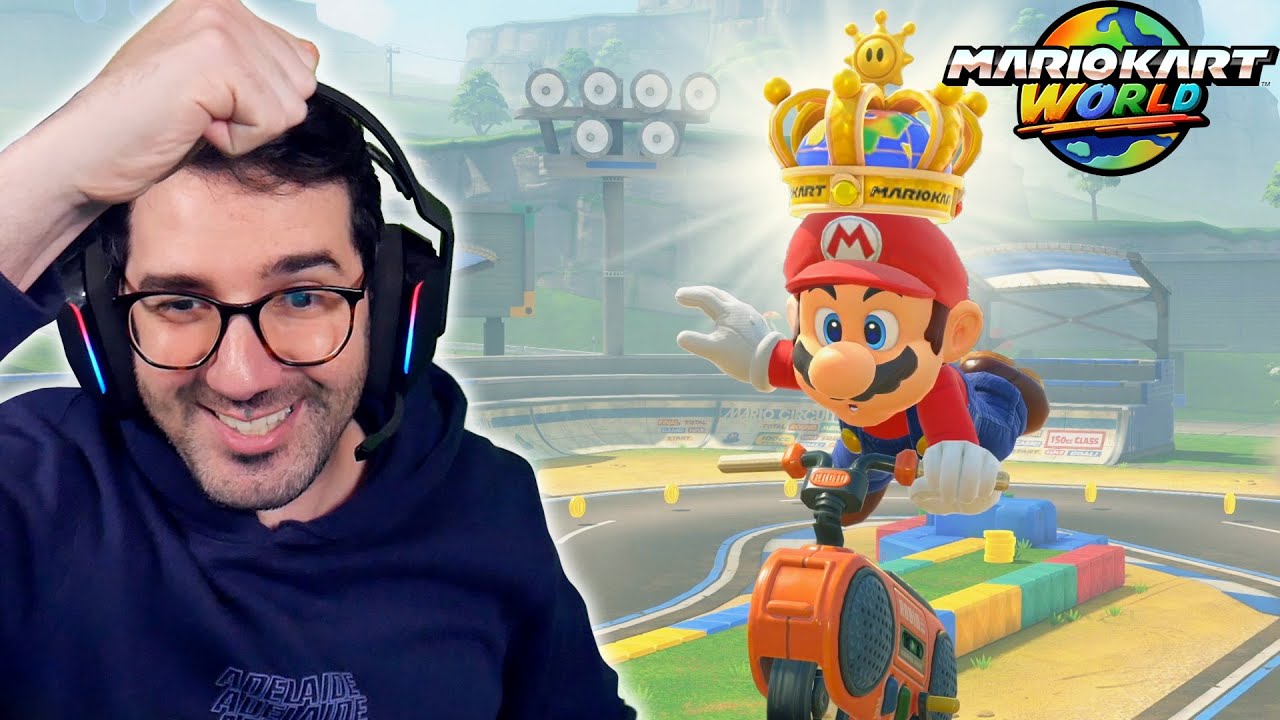 BECOMING A WINNER in Mario Kart World