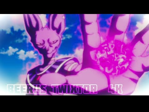 Beerus twixtor 4k clips for edits #anime #twixtor1080p #animeedits #dragonballz #edit #dragonball