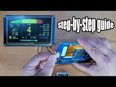 Beginners SimHub Nextion Dashboard Setup Guide! [STEP-BY-STEP] [SIM RACING HARDWARE]
