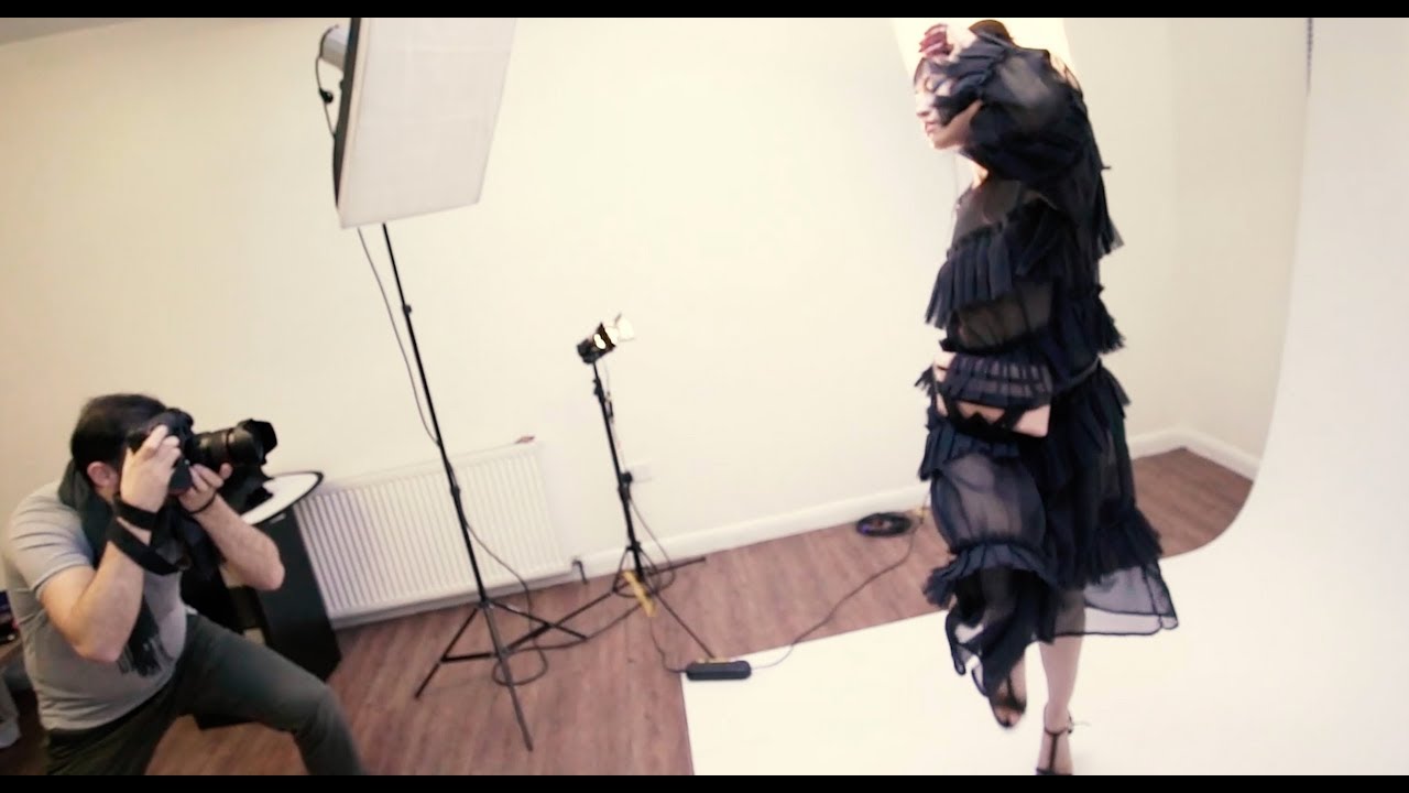 Behind the Scenes of Editorial Fashion Shoot ( Moda Cekimi Kamera Arkasi Goruntuleri )