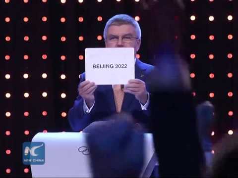 Beijing wins bid for 2022 Winter Olympics