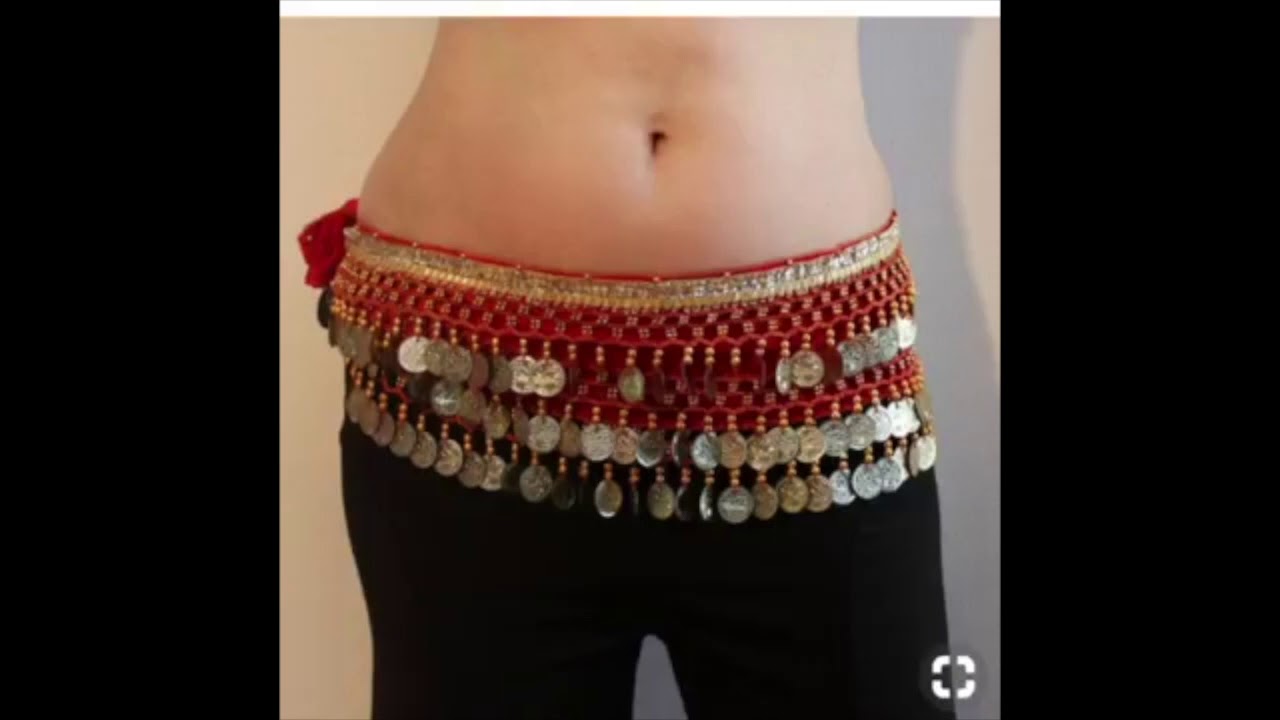 Belly dance hip belt || Women Hip Jewelry || Kaur Trends