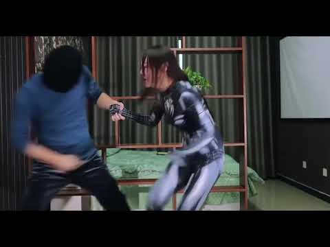 Belly punch asian