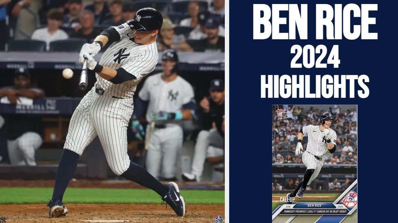BEN RICE 2024 MLB HIGHLIGHTS!
